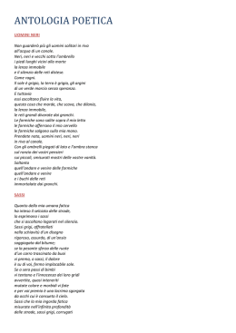 antologia poetica