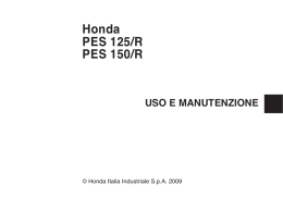 Honda PES 125/R PES 150/R