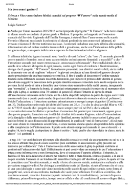&ldquo;WI `amore &rdquo; nelle scuole medie di M