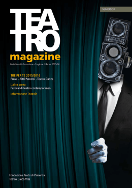 Teatro Magazine 20 - Teatro Gioco Vita