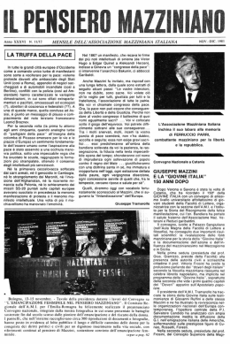 la truffa della pace