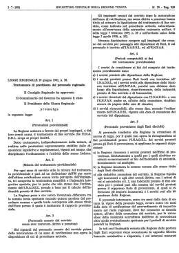 Testo da BUR - Consiglio Regionale del Veneto