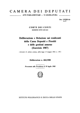 DOC. LXXIII-bis n. 2 - Legislature precedenti