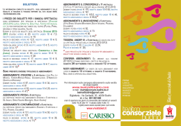 stagione 2012 - 2013 - Teatro Consorziale di Budrio