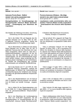 [59349] Bollettino n. 6 del 08/02/2011