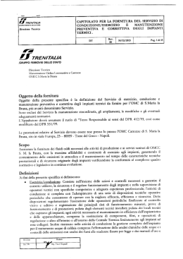 Allegato H - Capitolato Tecnico ( 1661 KB )