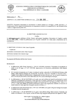 Deliberazione n. 71 del 24.01.2013