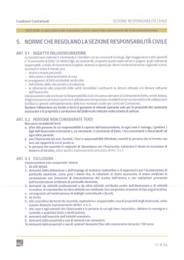 documento informativo sulle garanzie