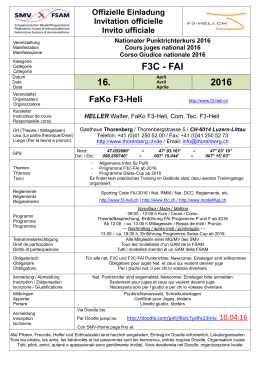 F3C - FAI 16. 2016