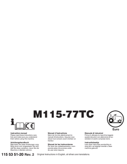 OM, McCulloch, M115-77TC, 96051005800, 2013