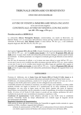 Avviso (pdf 174 kB) - Aste
