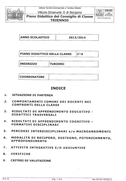 3A - Istituto Tecnico Commerciale e Turistico Vittorio Emanuele II