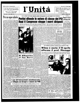 l`Unità», 10 febbraio 1957