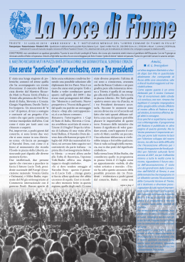 Una serata &ldquo;particolare&rdquo; per orchestra, coro e Tre presidenti