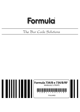 Formula 734/B e 734/B/RF