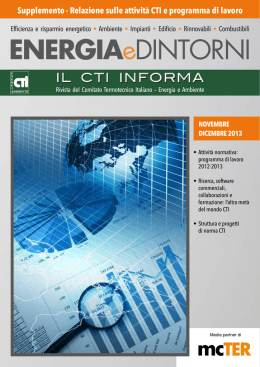 Scarica il pdf - Energia e Dintorni