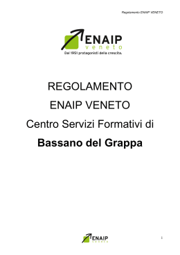 71-REGOLAMENTO Formazione Iniziale ENAIP Veneto 2015