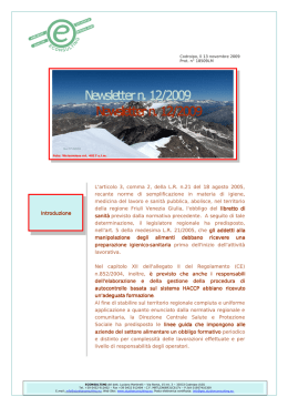 L`articolo 3, comma 2, della L.R. n.21 del 18 agosto 2005, recante