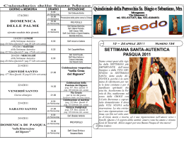 settimana santa-autentica pasqua 2011