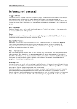 Informazioni generali