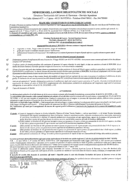 Bando e domanda conduttori generatori vapore 2016