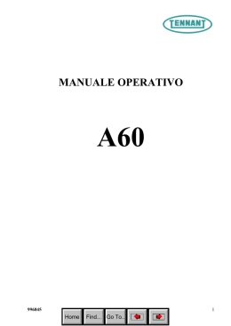 MANUALE OPERATIVO
