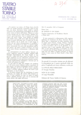 Scarica il pdf - Teatro Stabile Torino