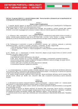 Decreto ministeriale 07-01-2005