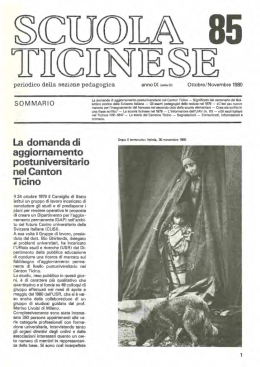 Numero completo 85 &brvbar; Ottobre-Novembre 1980