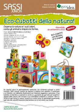 Eco-Cubotti della natura!