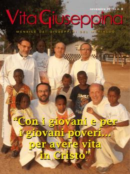 "Vita Giuseppina" di Novembre 2011