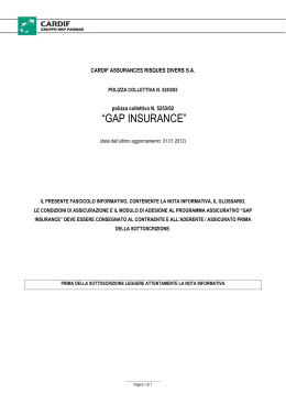 gap insurance - BNP Paribas Cardif