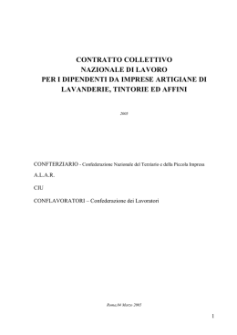 Lavanderie Artigianato