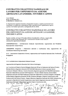 Lavanderie Artigiani del 22.12.2011