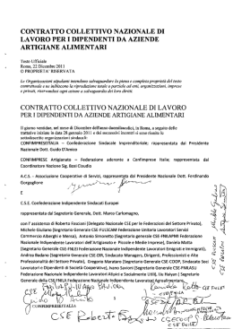 contratto collettivo nazionale di lavoro per i dipendenti da aziende