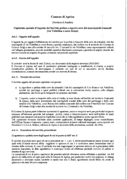 Comune di Aprica - Comunita Montana Valtellina di Tirano