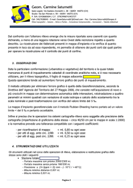 Stralcio relazione - Geometra Carmine Saturnetti