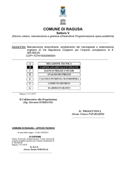 COMUNE DI RAGUSA