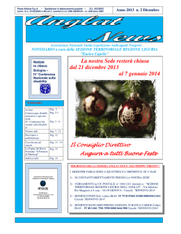 Scarica giornalino - anglat