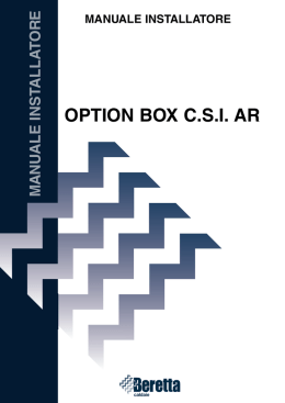 manuale installatore