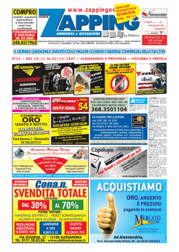 N&deg; 21 &ndash; Zapping &ndash; 2007