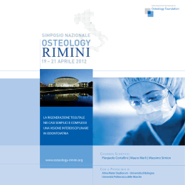 Osteology Foundation - ImplantologiaItalia