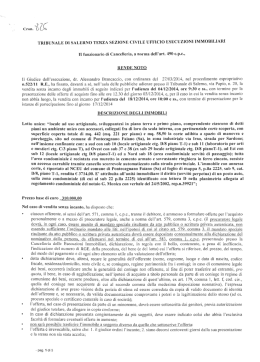 Senza titolo - Aste Giudiziarie Salerno