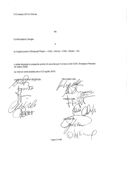 Page 1 Page 2 lNTRODUZ&Igrave;ONE Le parti convengono di rinnovare il