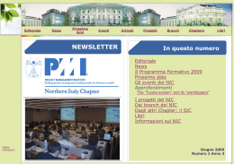 newsletter - PMI-NIC