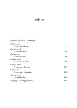 Infanzia, educazione e nuovi media