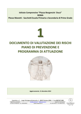 D.V.R. Plesso "Manetti Sacchetti" - Home Page