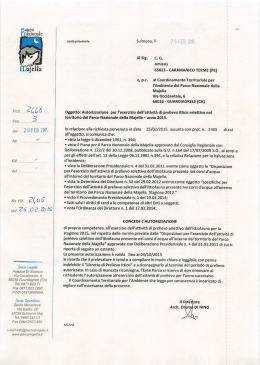 dei 26FEB 2015 - Parco Nazionale della Majella