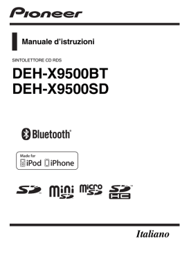 DEH-X9500BT DEH-X9500SD