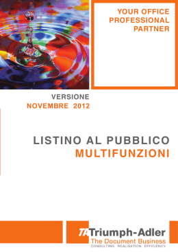 listino al pubblico multifunzioni